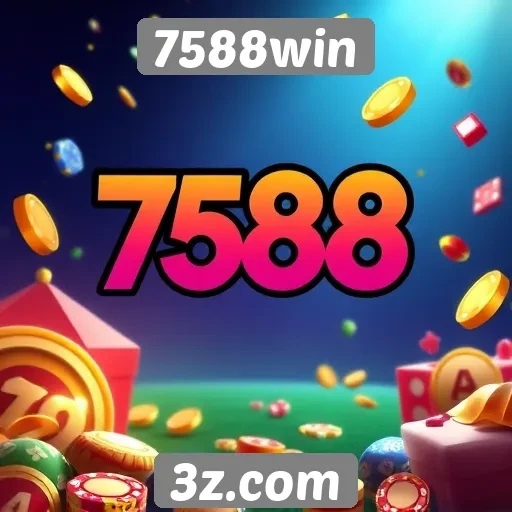 Variedade de jogos disponíveis no 7588win