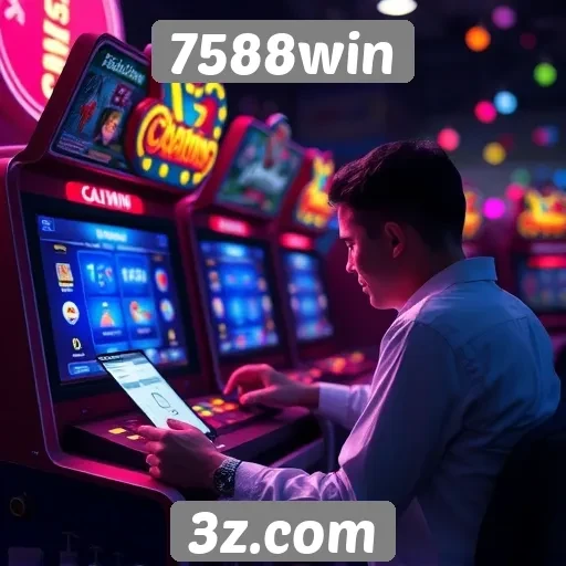 Interação do usuário e experiência no 7588win