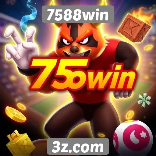 A variedade de jogos disponíveis no 7588win